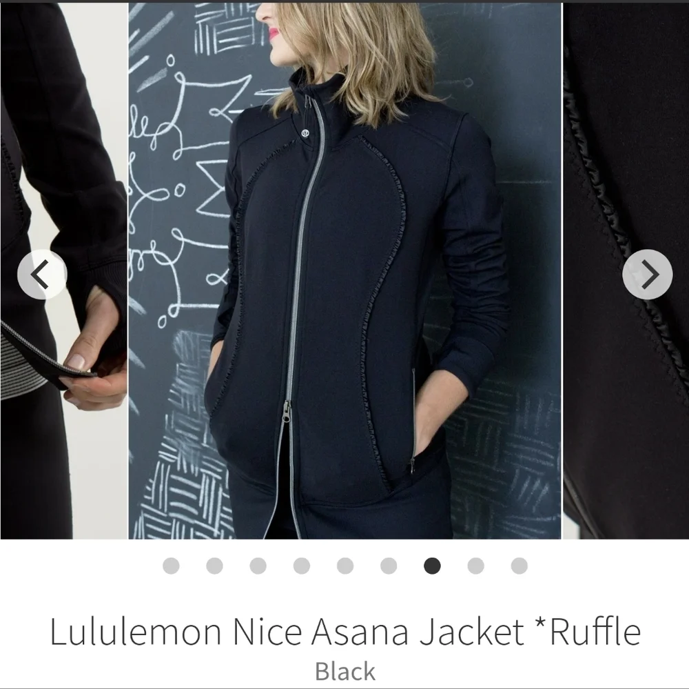 Lululemon Nice Asana Jacket *Ruffle - Picture 5 of 5